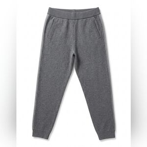 ATM Anthony Thomas Melillo Cashmere Cotton Knit Joggers Grey L EUC